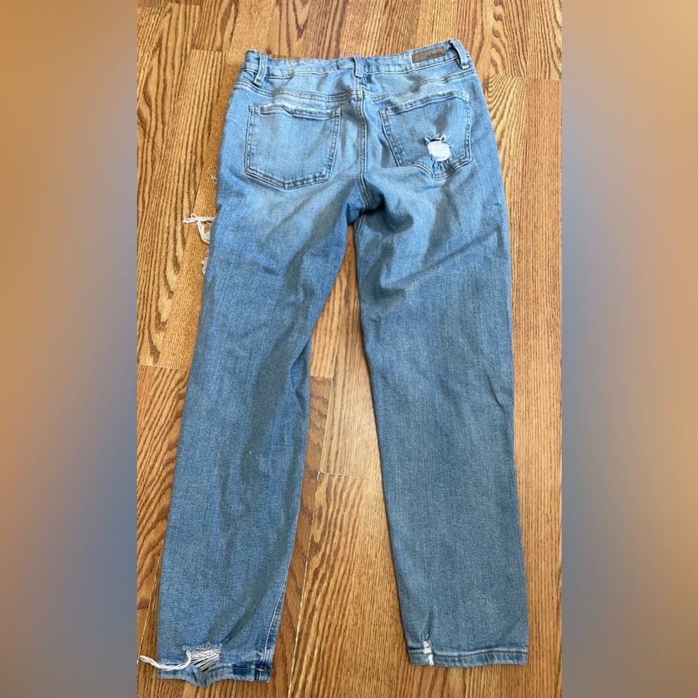 Garage Girlfriend Jeans distressed size 7 - Picture 5 of 11